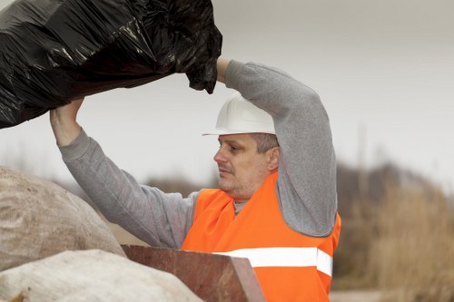 Professional waste clearance team in Woolwich